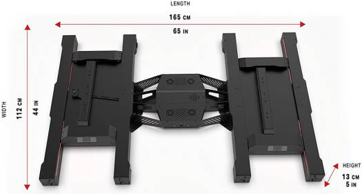 كرسي ألعاب Next Level Racing Traction Plus